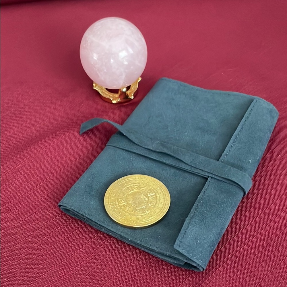 Tarot Card holder with Wrap Closure set